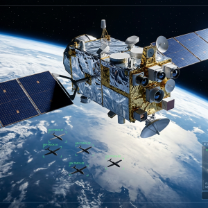 Satellite Networks Extend Drone Surveillance Coverage
